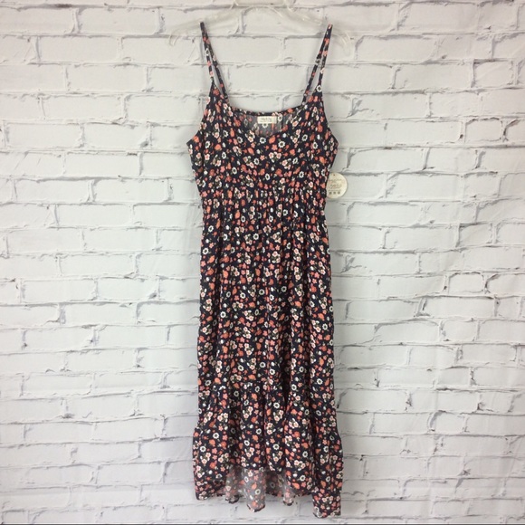 Jolie&Joy Floral Hi-Low Dress, Size XL - Picture 12 of 13